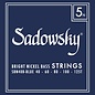 Sadowsky Blue Label Bass String Set - Nickel Taperwound 5-String (040-125T)