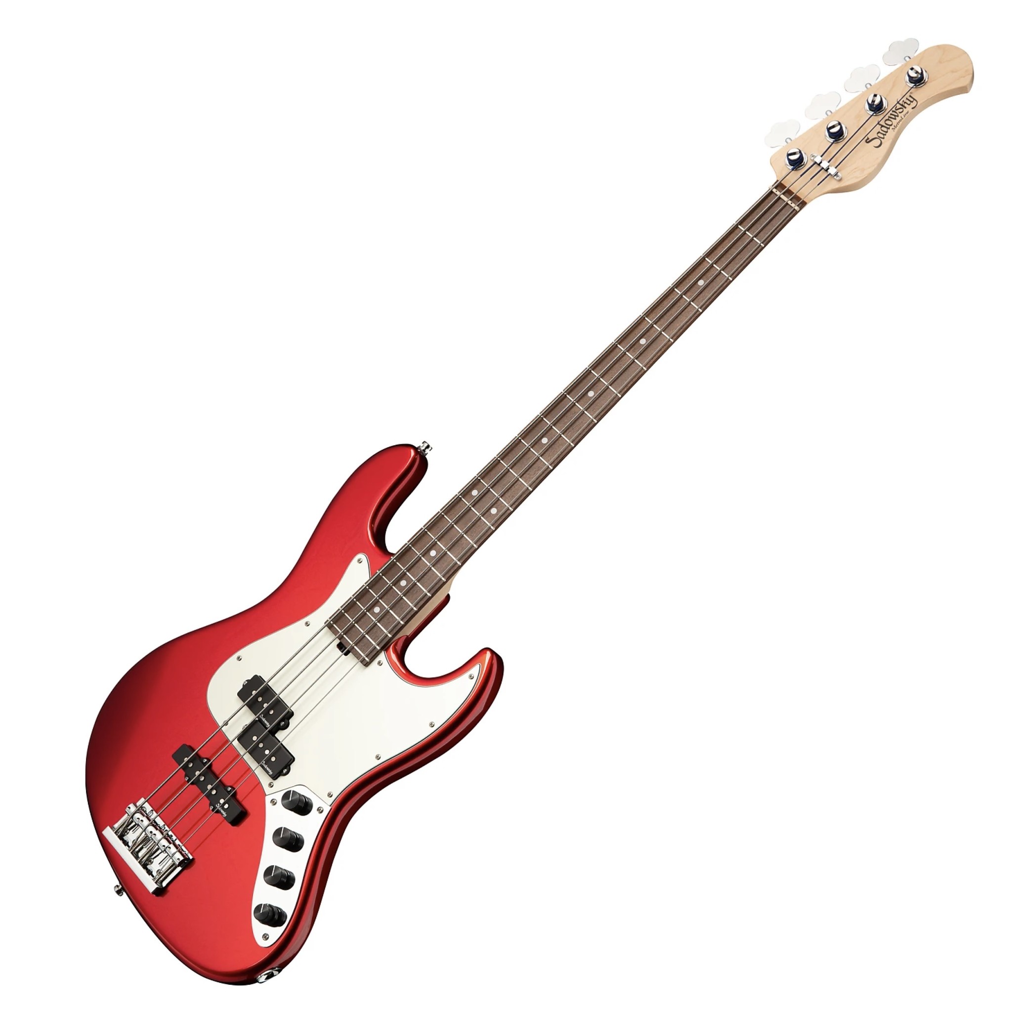 Sadowsky MetroLine 21-Fret Vintage PJ 4-String Bass, Candy Apple Red Metallic (2021)