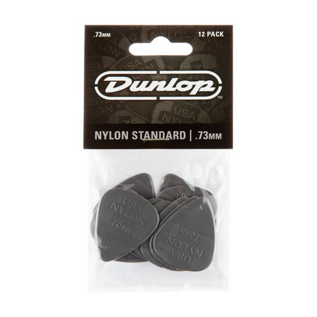 Dunlop Nylon Standard Picks .73MM, 12-Pack