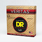 DR Strings 3-Pack VERITAS Coated Core Acoustic Guitar Strings, Light 12-54