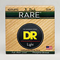 DR Strings 3-Pack RARE Phosphor Bronze Acoustic Guitar Strings, Light 12-54
