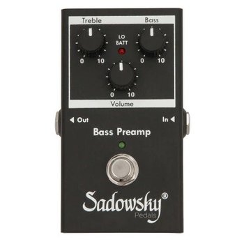 Sadowsky SBP-2 v2 - Outboard Bass Preamp - Give Your Bass the Famous Sadowsky Sound!