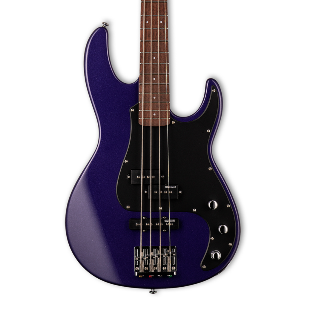 LTD (ESP) AP-204 4-String Electric Bass (P/J), Dark Metallic Purple