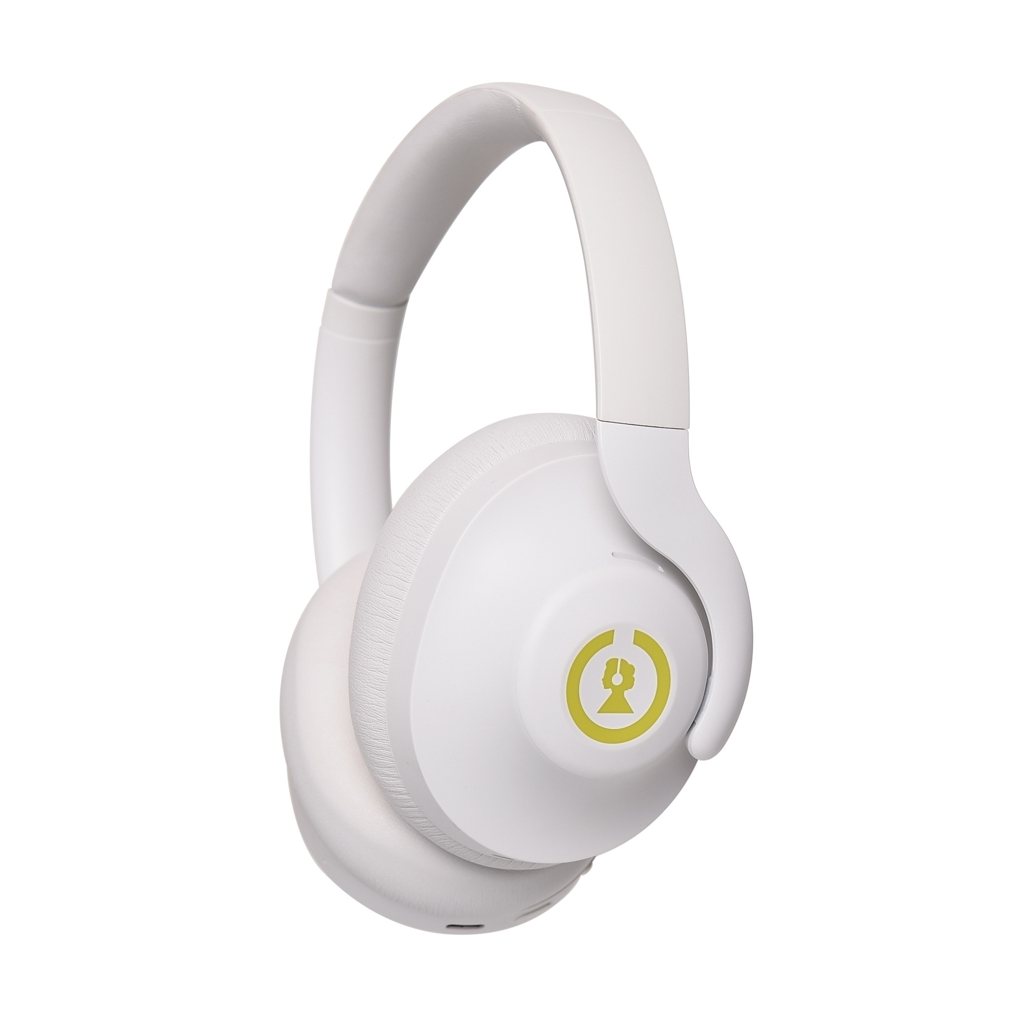 Soho Sound 45s Bluetooth Wireless Active Noise Cancelling (ANC) Headphones, White City House