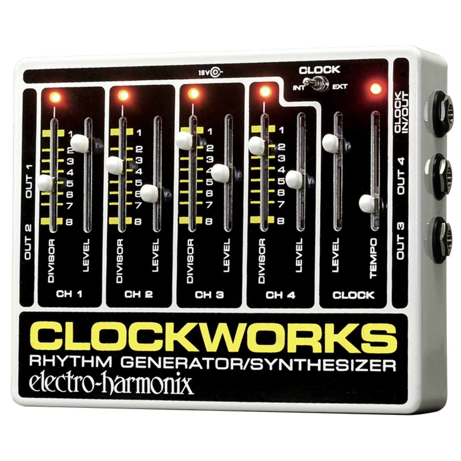 Electro-Harmonix (EHX) Clockworks Rhythm Generator / Synthesizer