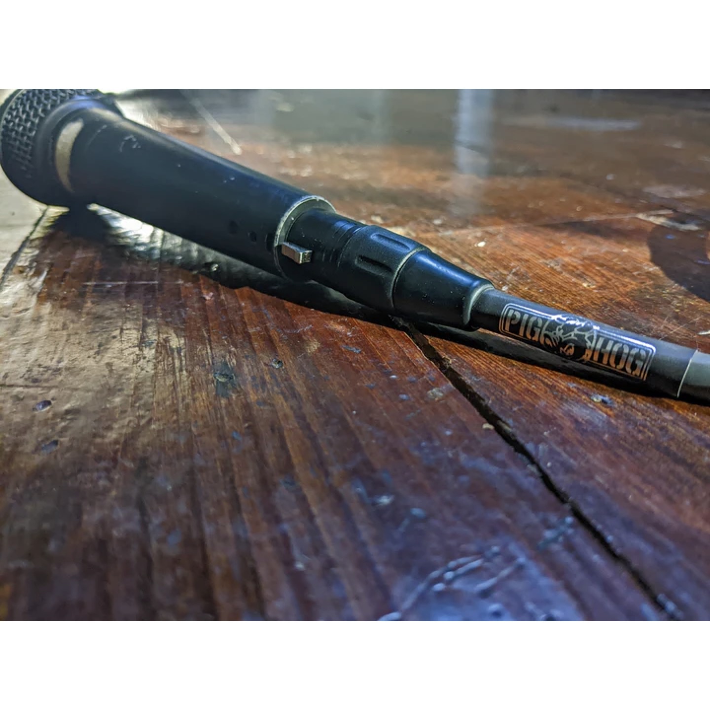Pig Hog Hex Professional Series Microphone Cable (XLR), 15-foot, Grey