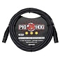 Pig Hog Hex Professional Series Microphone Cable (XLR), 10-foot, Grey