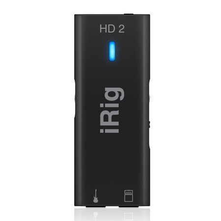 IK Multimedia iRig HD2, Pro-Quality Mobile Guitar Interface for Phone, Tablet, Laptop (iOS and Mac/PC)