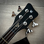 Warwick Pro Series Streamer CV-4 String Bass, Solid Black High Polish, Made in Germany (GPS), 2023