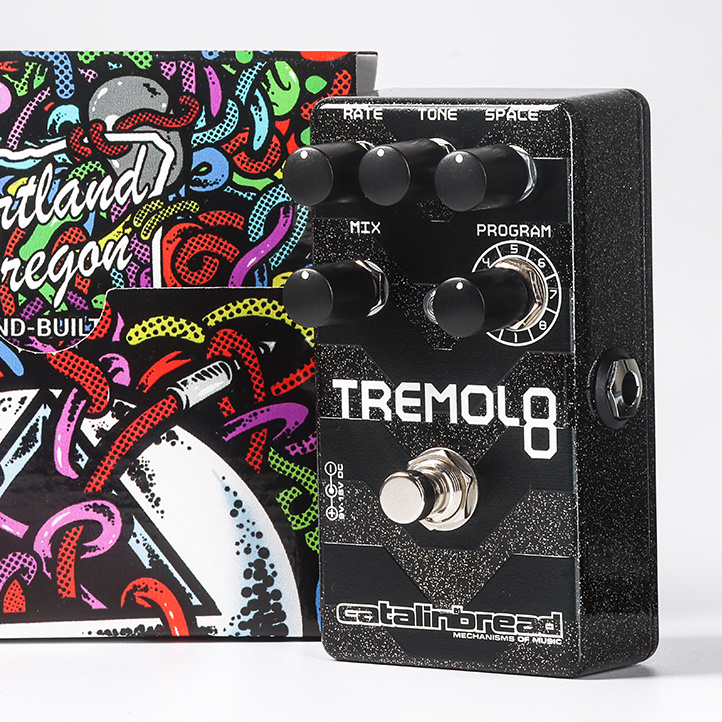 Catalinbread Tremolo8,  8-Program Tremolo with Reverb (Tremol8)