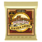 Ernie Ball 3006 Extra Light Earthwood 80/20 Bronze Acoustic Guitar Strings 10-50 Gauge - 3 Pack