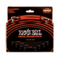 Ernie Ball 6404 Flat Ribbon Patch Cables Pedalboard Multi-Pack - Red