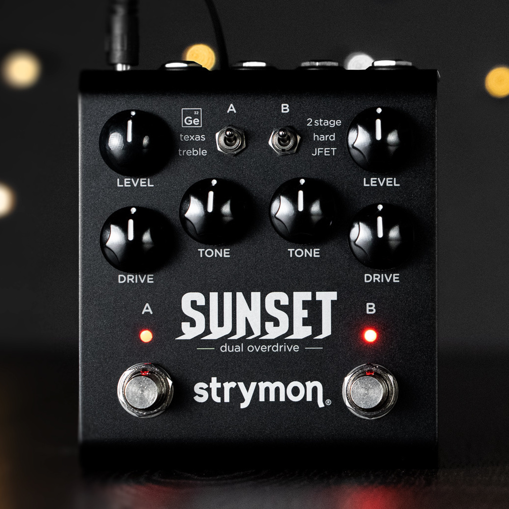 Strymon Sunset Dual Overdrive, Midnight Edition (Black)