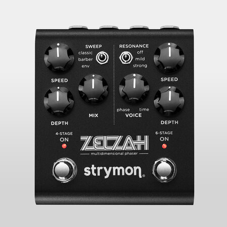 Strymon Zelzah Multidimensional Phaser, Midnight Edition (Black)