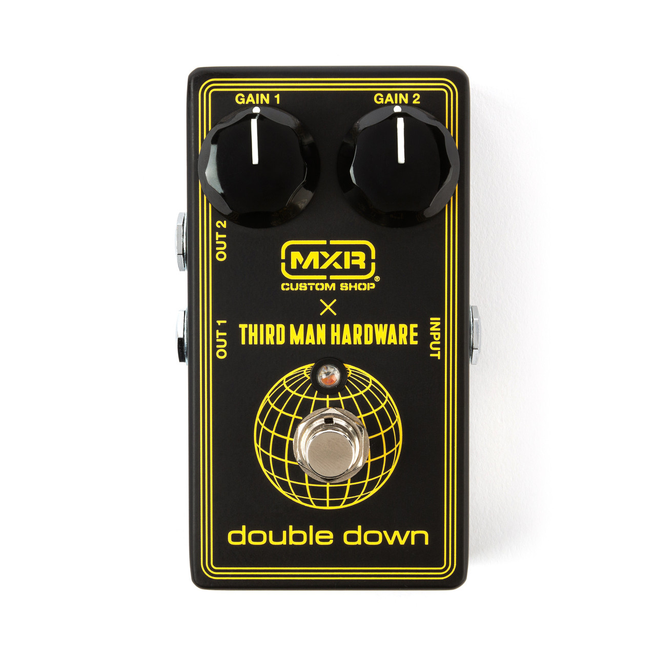 MXR X Third Man Hardware Double Down Pedal (CSP042), splitter/booster