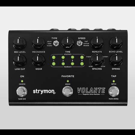 Strymon Volante Magnetic Echo Machine (Midnight Edition, Black)
