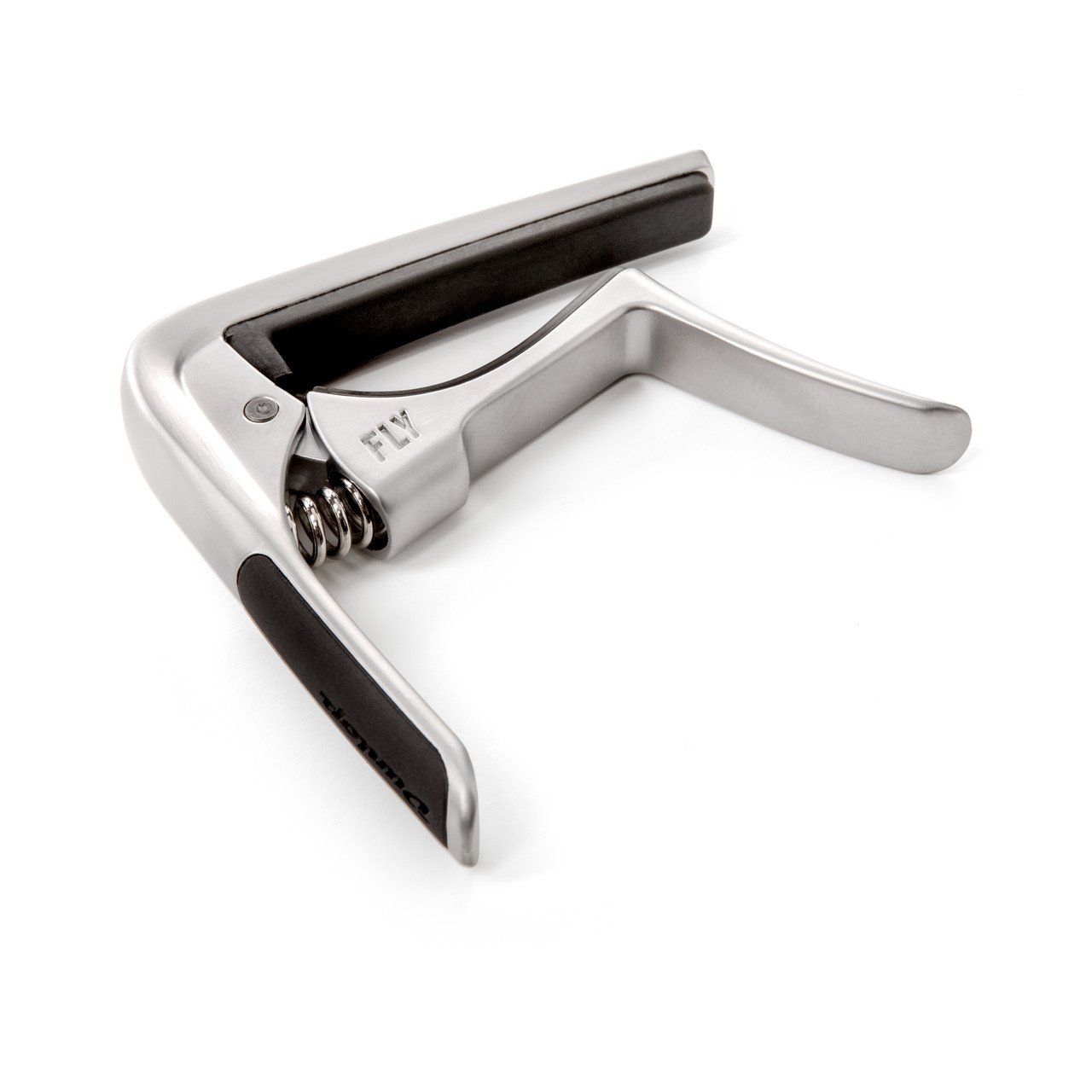 Dunlop Trigger Fly Capo, Curved, Satin Chrome