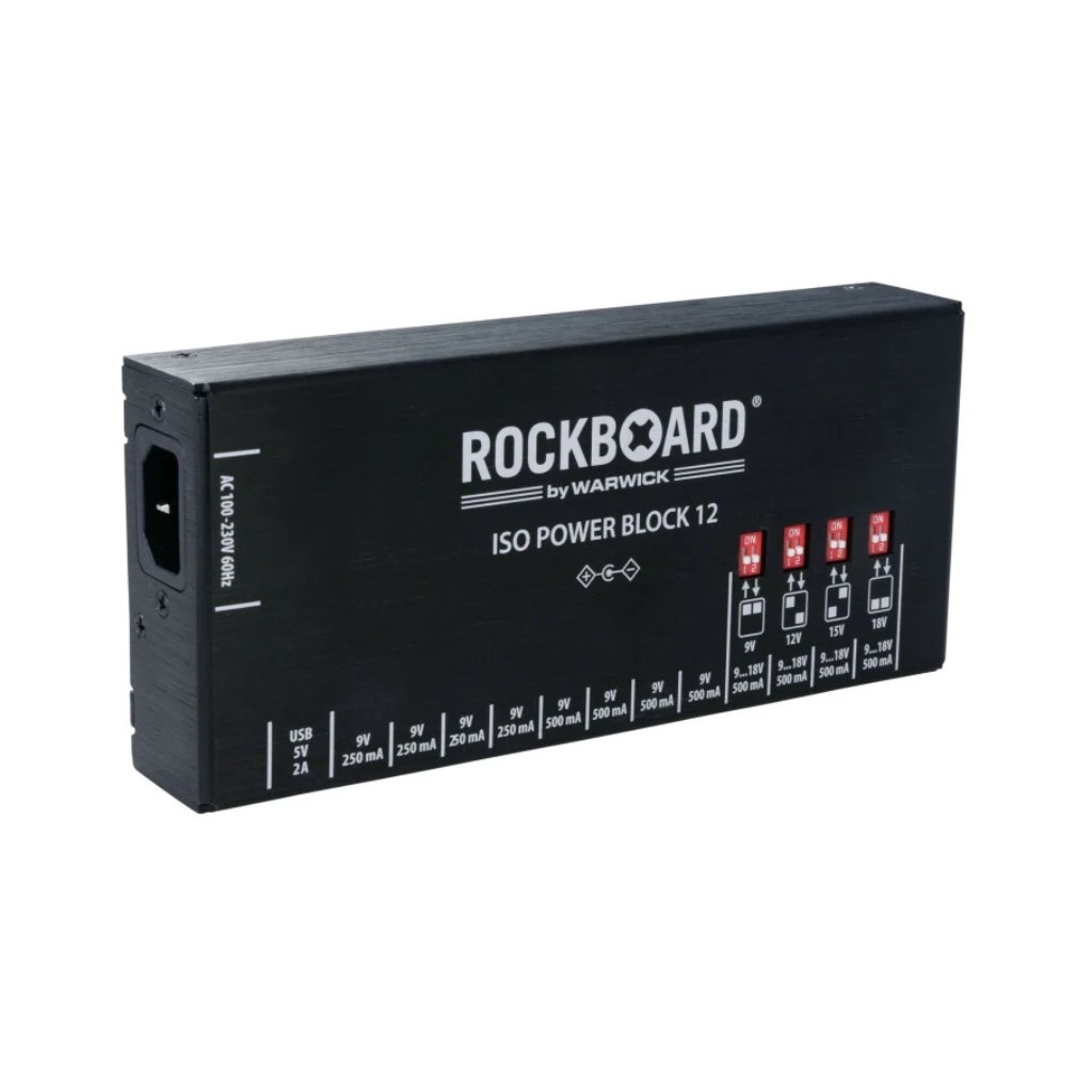 RockBoard ISO Power Block V12 IEC - Isolated Multi Power Supply