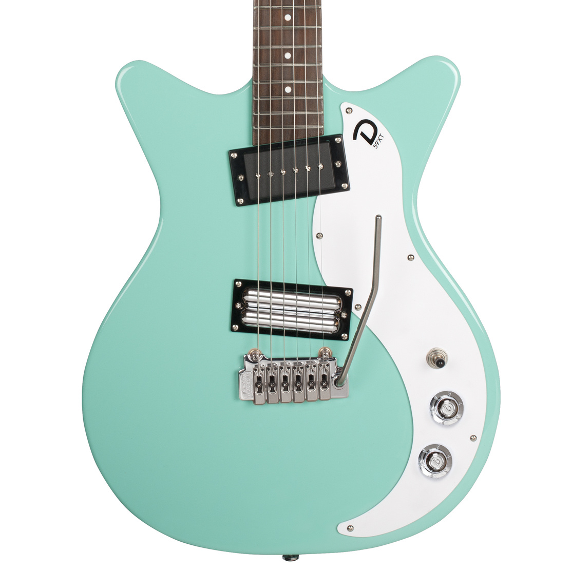 Danelectro 59XT - Dark Aqua with Wilkinson Tremolo (D59XT)