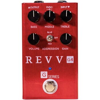 REVV G4 Pedal | Overdrive/Distortion - Red Channel Preamp