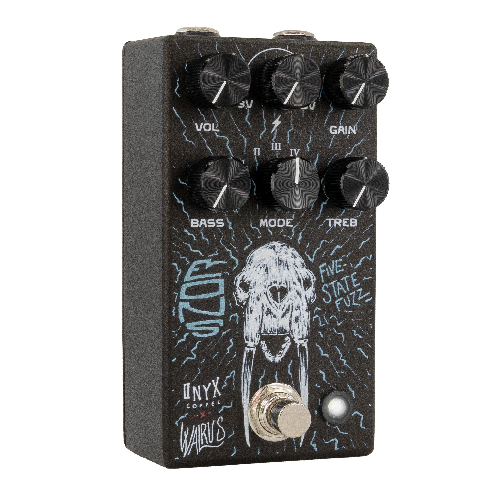 Walrus Audio Eons Five-State Fuzz, Onyx Edition (Black Friday 2023 Limited)