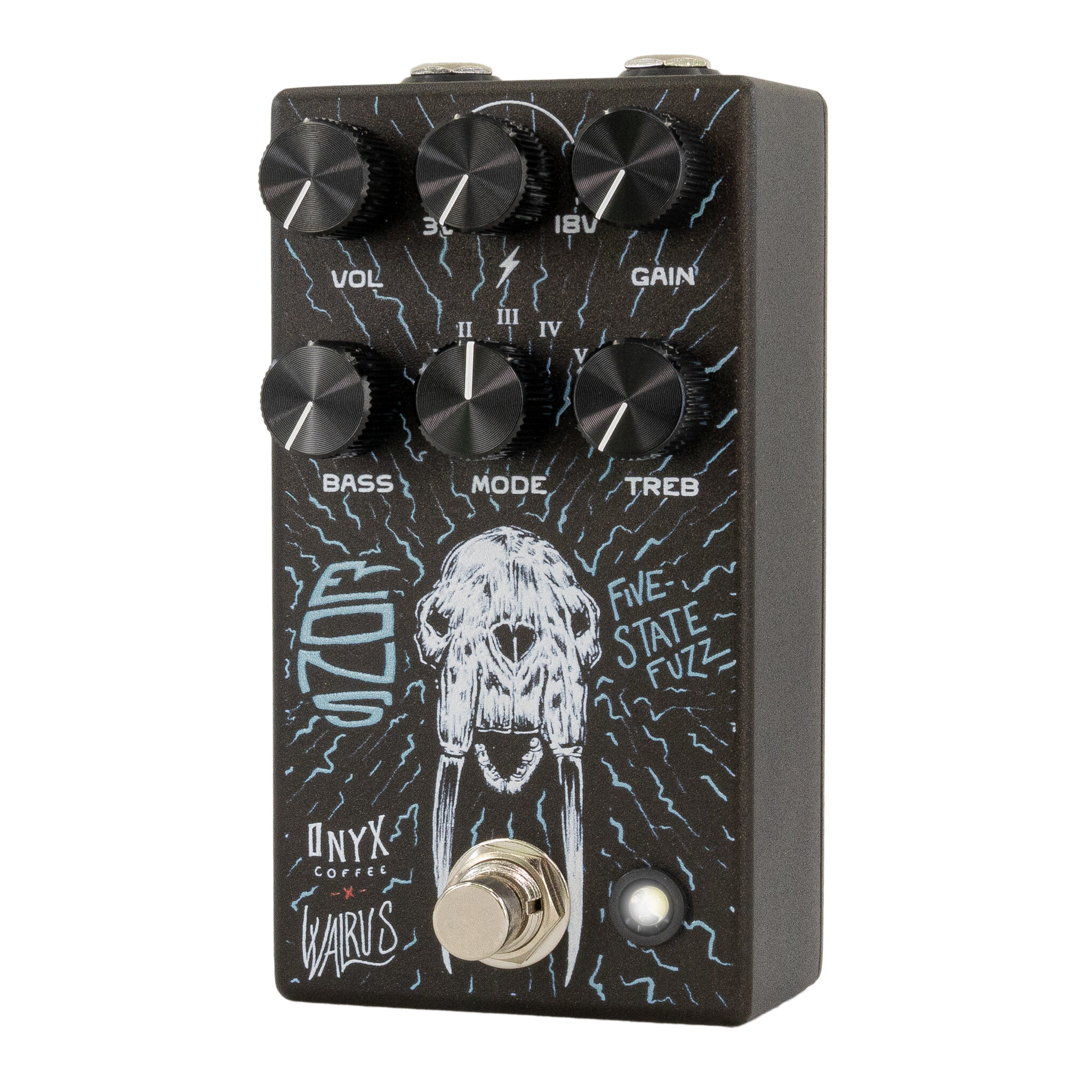 Walrus Audio Eons Five-State Fuzz, Onyx Edition (Black Friday 2023 Limited)