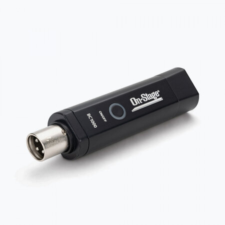 On-Stage Audio Bluetooth Converter (BC1000) - Stream Audio Wirelessless to any XLR input