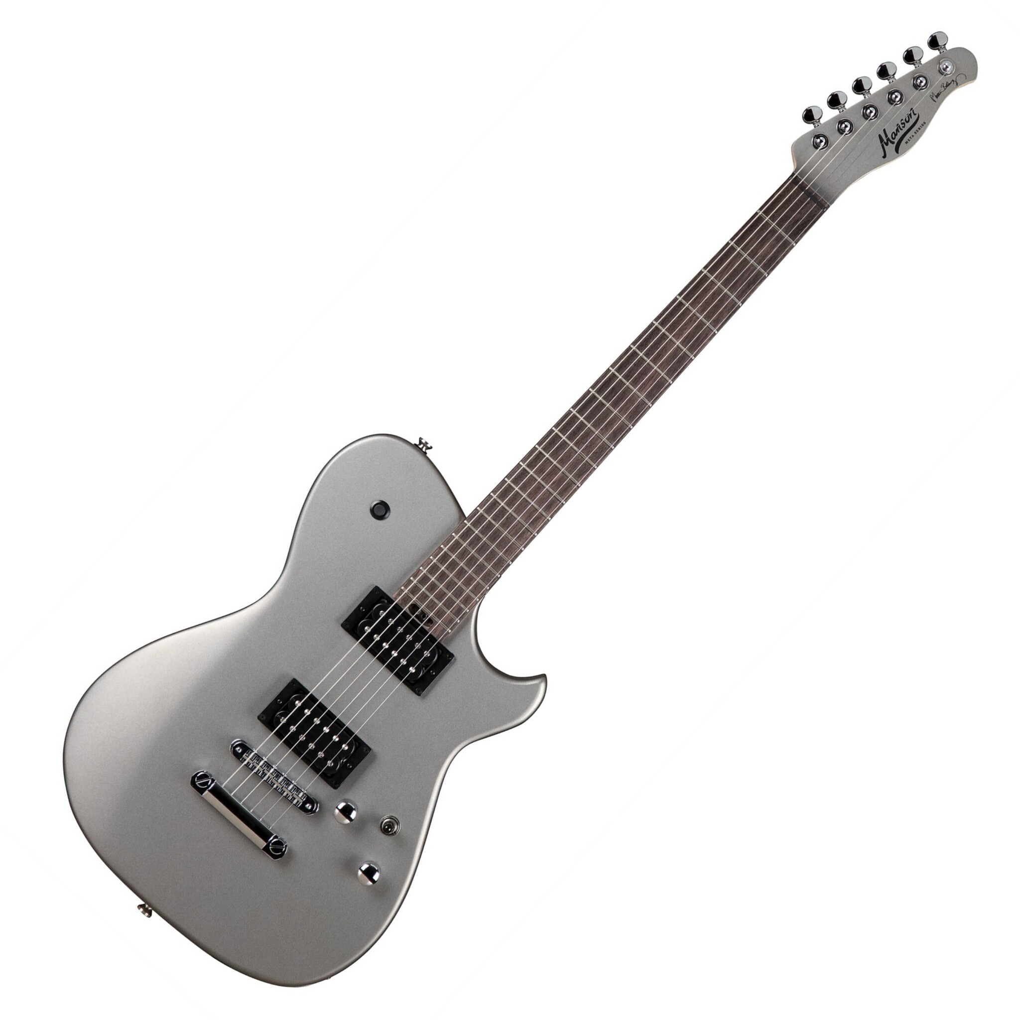 Cort MBM-1 Matt Bellamy (Muse) Signature Guitar with Kill Button, Starlight Silver