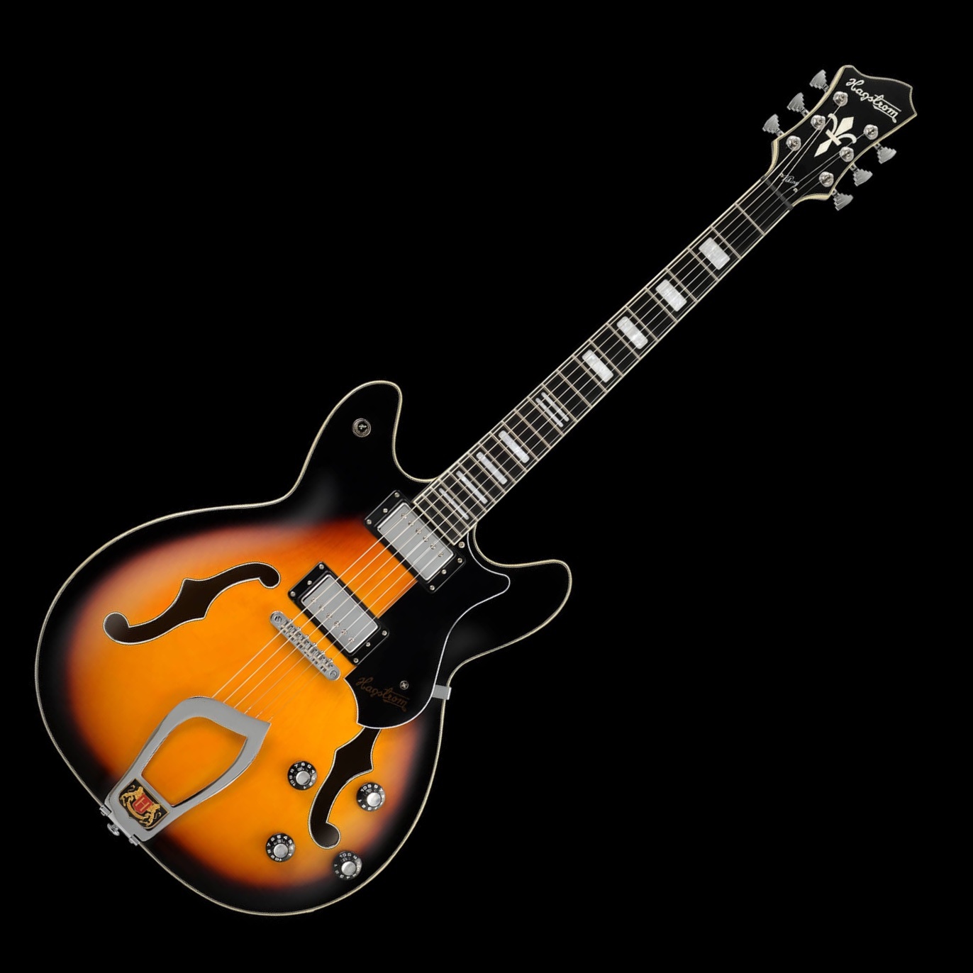 Hagstrom Viking Tobacco Sunburst - Classic Semi-Hollow for Everything