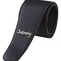Sadowsky Synthetic Leather Bass Strap with Neoprene Padding - Black with Gold Embossing