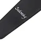 Sadowsky Synthetic Leather Bass Strap with Neoprene Padding - Black with Silver Embossing