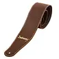 Sadowsky MetroLine Genuine Leather Bass Strap, Brown with Gold Embossing