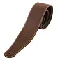 Warwick Teambuilt Genuine Leather Bass Strap, Brown with Blind Embossing