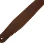 Warwick Teambuilt Genuine Leather Bass Strap, Brown with Blind Embossing