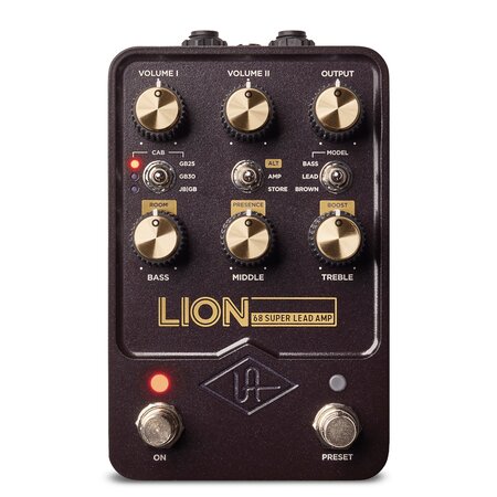 Universal Audio UAFX Lion '68 Super Lead Amp (Iconic Plexi Tones!)