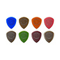 Dunlop Flow Pick Variety Pack, 8 Picks, Performance Plectra (wide angle, sharp tip, beveled edge, low-profile grip, Ultex)