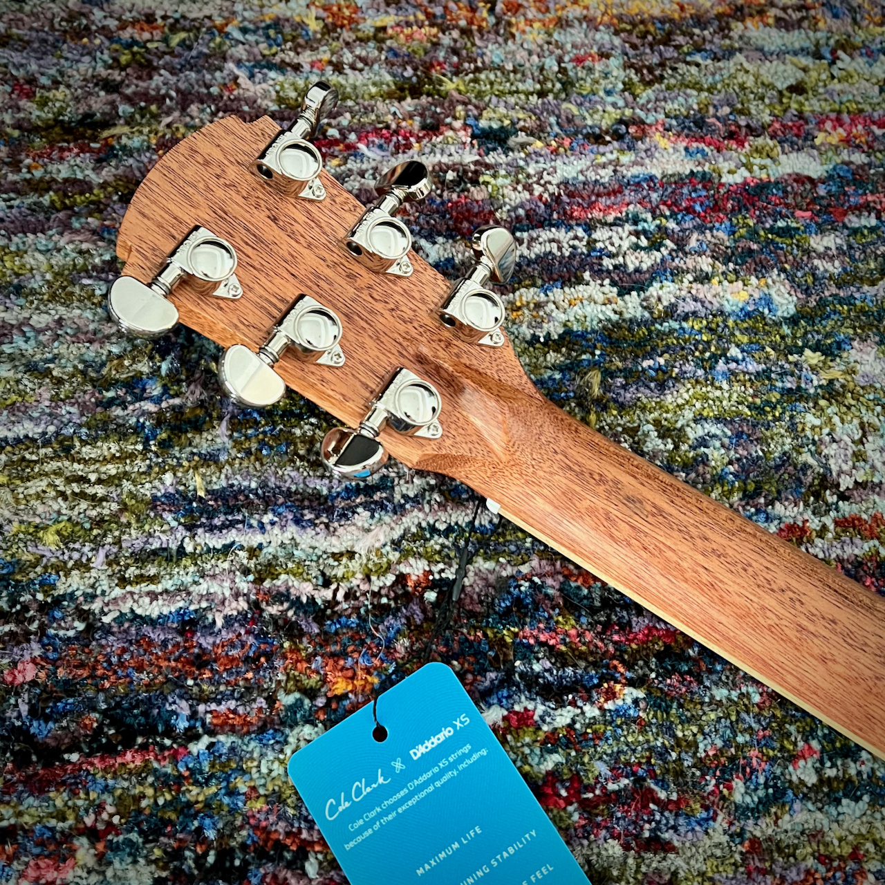 Cole Clark Studio Grand Auditorium Acoustic Guitar - All Australian Redwood Top with Queensland Maple Body (SAN1EC-RDM)