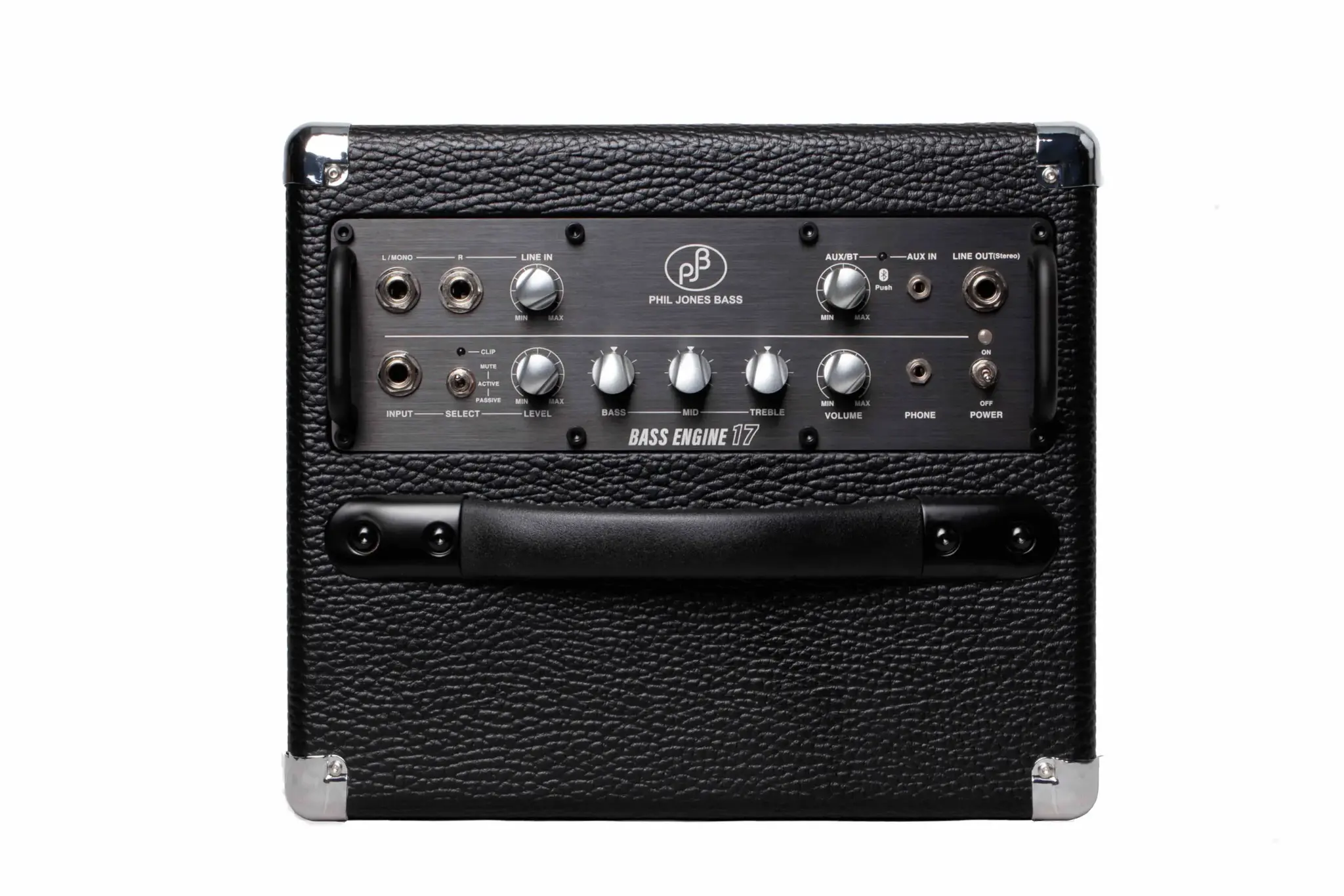 Phil Jones Bass Engine 17, 70W Combo Amp, 1x7" + 3" Tweeter, Bluetooth, Black (New for 2024)