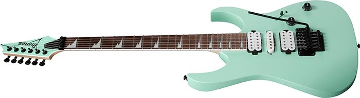 Ibanez RG470DX Electric Guitar, Seafoam Green Matte (SFM), New for 2024, Wizard III Neck