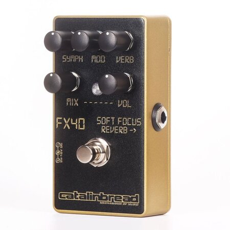 Catalinbread Soft Focus Reverb (Special 2024 Gold Edition) Shoegaze in a Box...