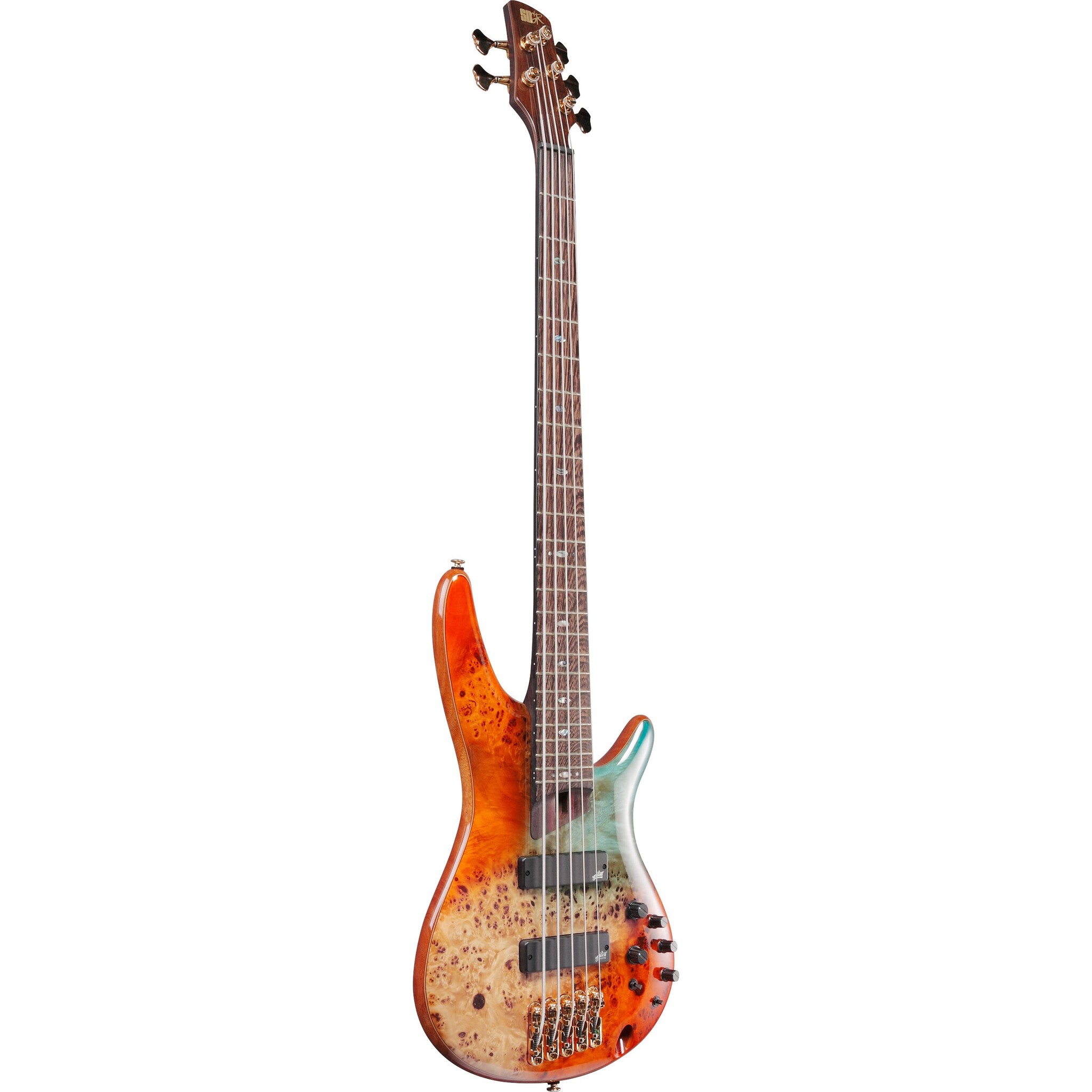 Ibanez Premium SR1605DW, 5-String Bass w/ Bag , Autumn Sunset Sky