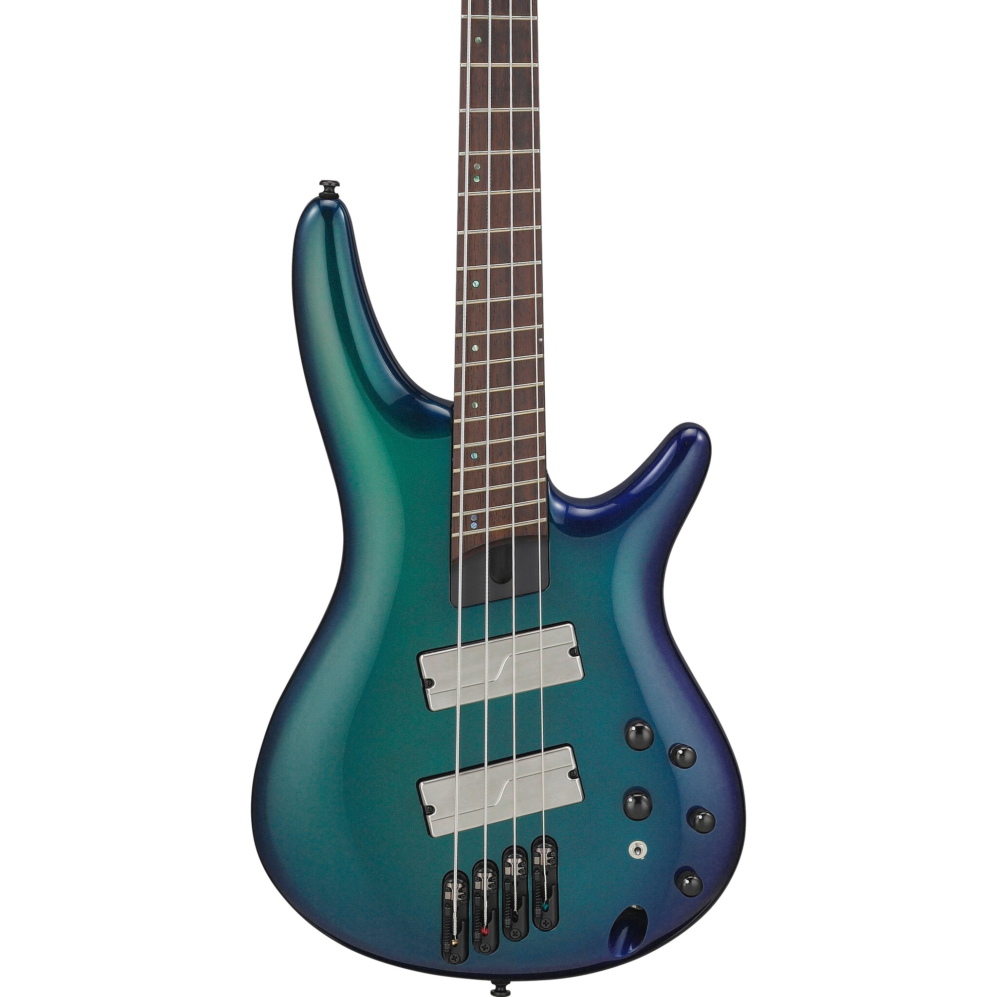 Ibanez Bass Workshop SRMS720 Multi-Scale 4-String Bass, Blue Chameleon (BCM, Polychrome), New for 2024