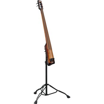 Ibanez Bass Workshop Upright 4-String Bass with Bag and Stand, Mahogany Oil Burst, UB804MOB