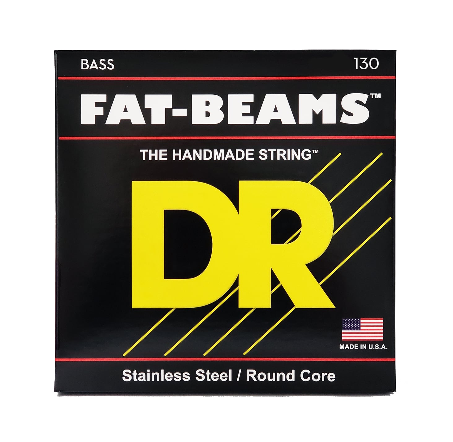 DR Strings Single String for Bass Guitar - Fat Beams 130 (B)