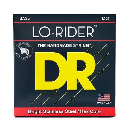 DR Strings Single String for Bass Guitar - LO-RIDERS 130 (B)