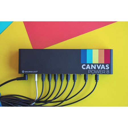 Walrus Audio Canvas Power 8, Pedal Power Supply (New for 2024)