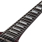 Schecter E-1 FR S Special Edition  (3344), with Sustainiac Pickup, Satin Candy Apple Red, Carbon Fiber binding,