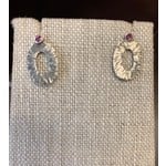 Beth Lonsinger Beth Lonsinger rubellite garnet earrings