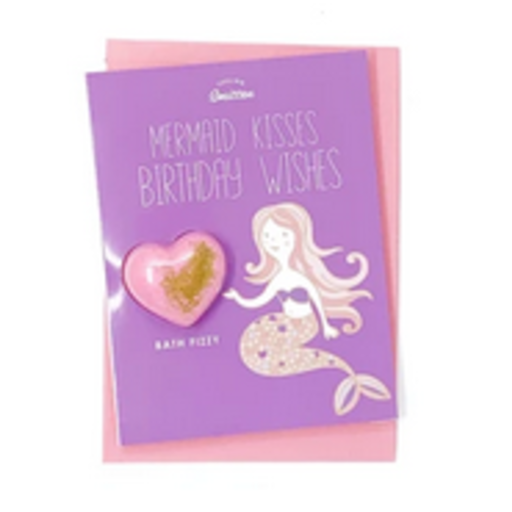 Feeling Smitten Feeling Smitten Mermaid Kisses Bath Fizzy Card