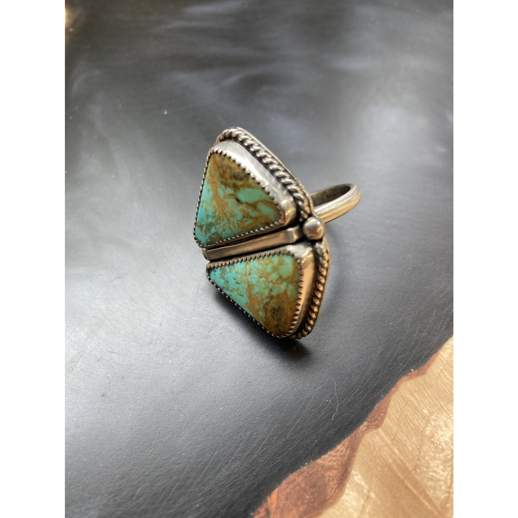 Katherine Thompson Sterling & Stone | Double Stone Turquoise Ring